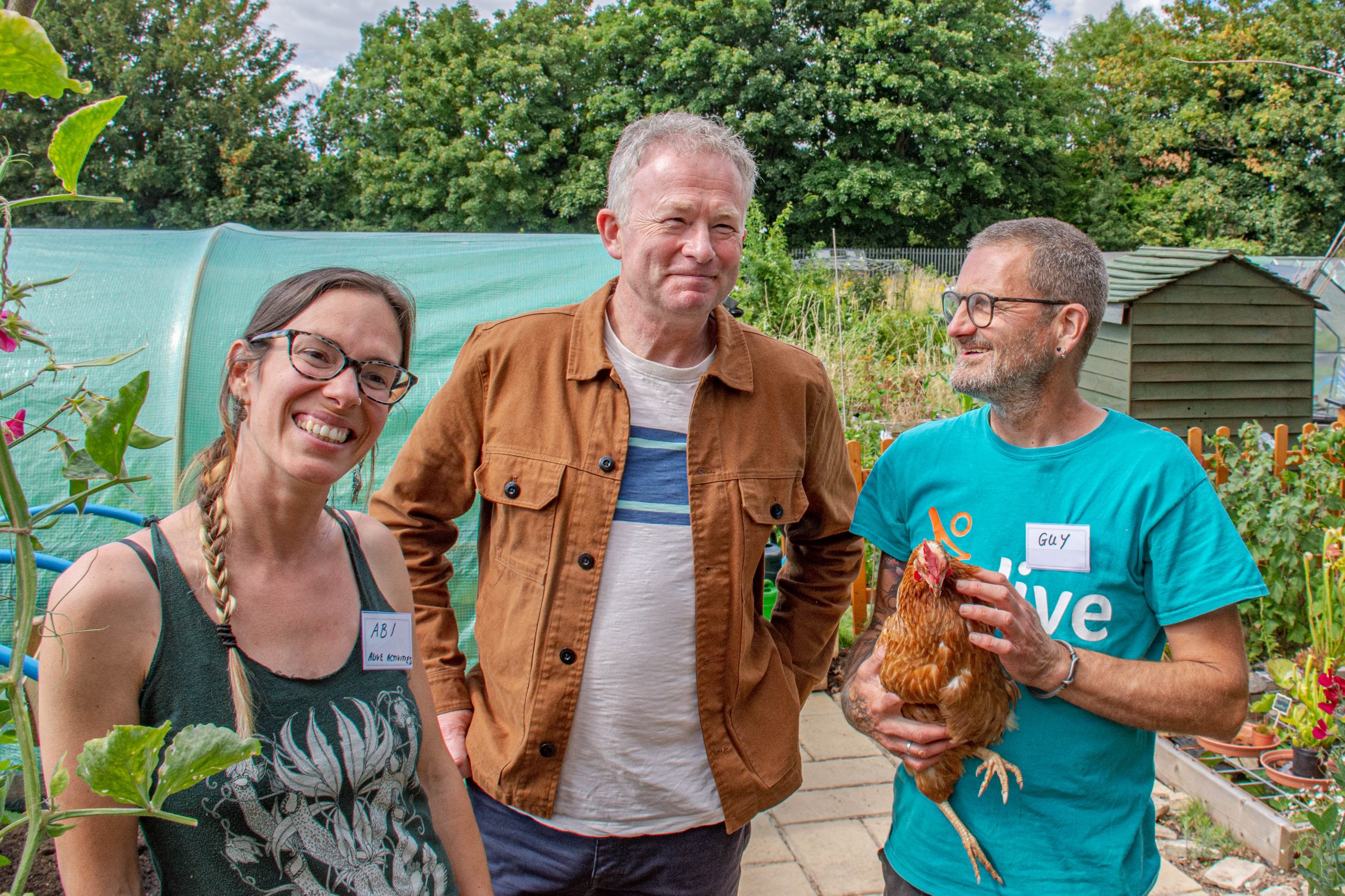 Alive’s dementia-friendly allotment featured on Gardeners’ World this month