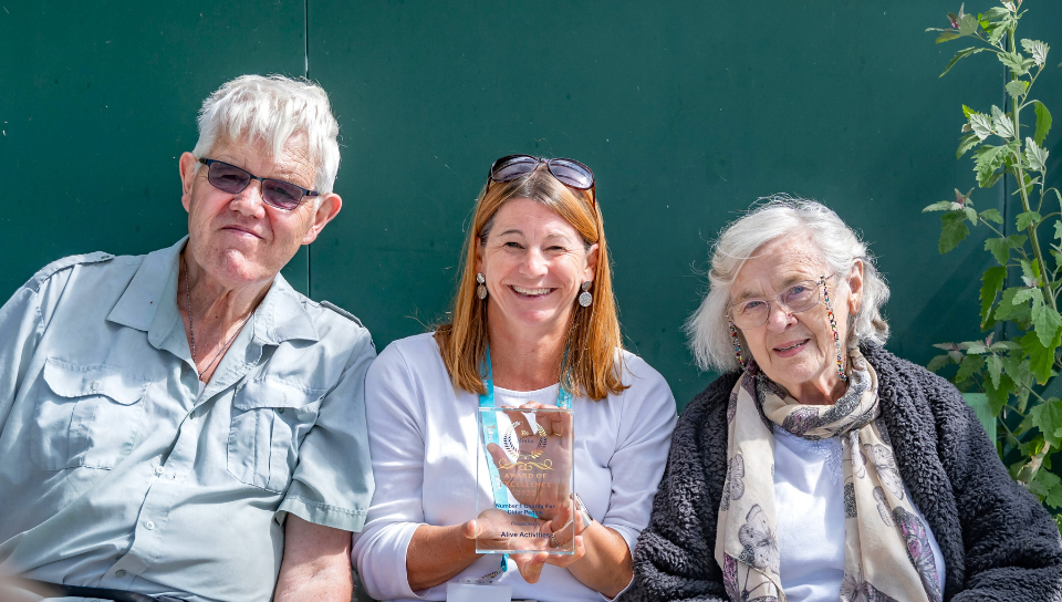 Alive Win Charity of the Year for Older People